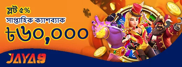 স্লট 5% সাপ্তাহিক ক্যাশব্যাক